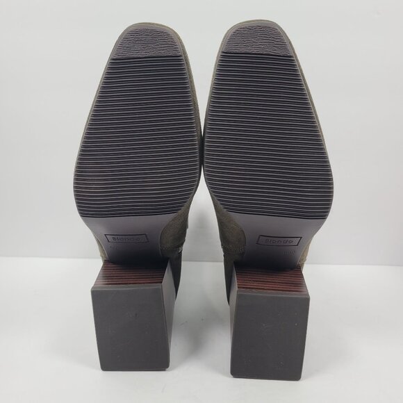 Blondo Scarlette Women's Green Waterproof Ankle Boots US Size 10M NWT - Picture 9 of 11